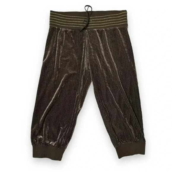 Y2K Rocawear Brown Velour Capri Sweatpants - Picture 1 of 7